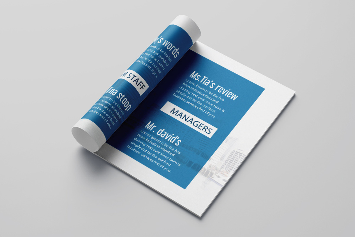 Business Catalogue Brochure 16 Pages, a Brochure Template by Psd Templates (Photo 5 of 9)