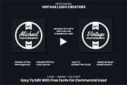 1046 Vintage Logo Creators, a Branding & Logo Template by Toonsteb (Thumbnail 2 of 22)