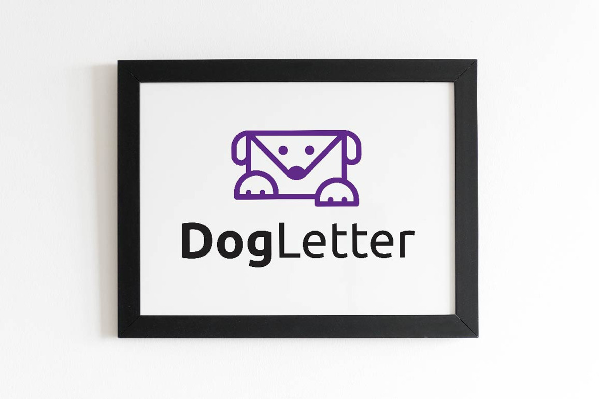 Dog Message Letter Envelope Logo, a Branding & Logo Template by jongcreative (Photo 3 of 3)
