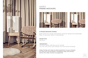 Video&Photo Frame mockups. Interior, a Print Template by Una Matison (Thumbnail 22 of 22)