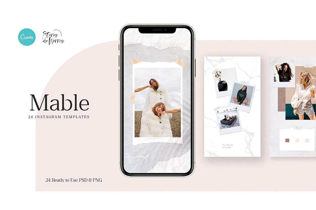 BUNDLE Social Media Templates, a Social Media Template by Stories Collective (Photo 8 of 12)