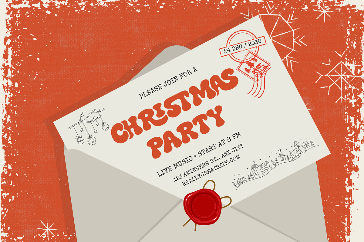Frostbite Christmas – Groovy Font, a Handwritten Font by Ainun Jinan (Photo 8 of 12)