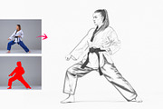Line Art & Sketch Effect, an Action Add-On by MRI STUDIO (Thumbnail 4 of 11)