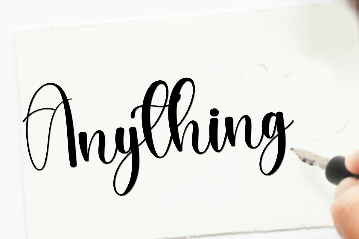 Signature Girlband, a Handwritten Font by FreshTypeINK (Photo 2 of 8)