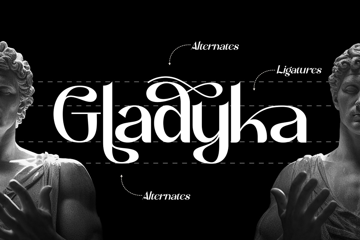 Gladyka - Display Sans Serif, a Sans Serif Font by Favo Write (Photo 5 of 13)