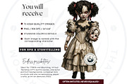71 Halloween Horror Cliparts, a Seasonal Illustration by ThatsDesignArt (Thumbnail 2 of 15)