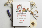 Retro Christmas Hand-drawn PNG, a Graphic by GlitterCraft (Thumbnail 61 of 101)