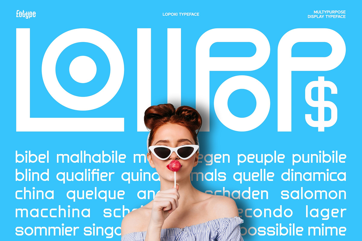 Lopoki, a Sans Serif Font by Eotype Studio (Photo 2 of 12)