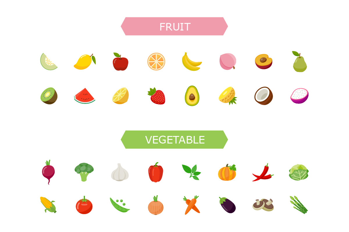 96 Food & Beverage Color Icon preview 5