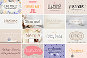 The Handwritten Font Bundle, a Script Font by Sofia Skoog (Thumbnail 3 of 12)