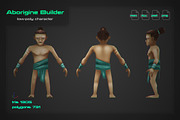 Aborigine Builder, a Characters & Person 3D Model by stallfish's art store (Thumbnail 2 of 4)