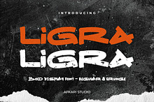 Ligra - Bold Display Typeface