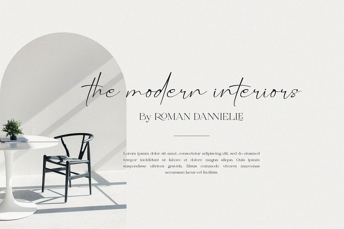 Roman Sophisticated Font Duo, a Serif Font by BrandSemut (Photo 6 of 20)