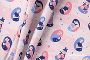 Carried by love - pattern collection, a Pattern Graphic by Brzozowska (Thumbnail 8 of 8)