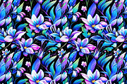 Dark and Bright Floral Patterns, a Pattern Graphic by Art Sproot (Thumbnail 9 of 12)
