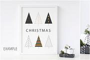Christmas Scandinavian Mockup Bundle, a Print Template by Yuri-U (Thumbnail 27 of 32)