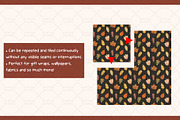 Autumn Leaves Clipart and Patterns, a Pattern Graphic by Drafts n Doodles (Thumbnail 7 of 8)