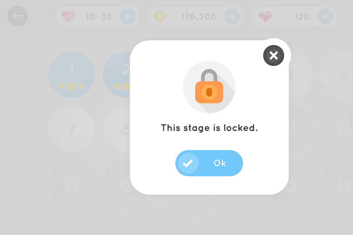 GUI - Simple Round, an UI Kit Template by LAYERLAB (Photo 26 of 26)