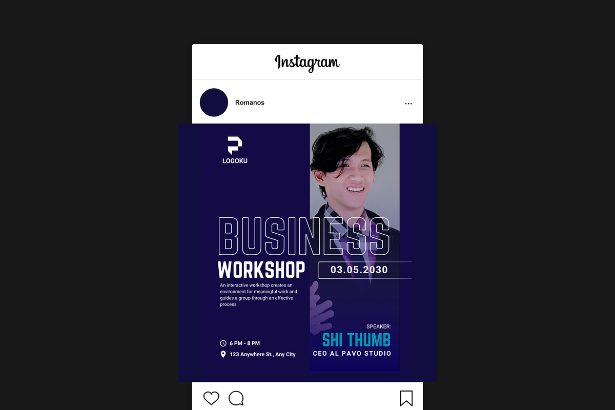 Instagram Template | Canva Templates, a Social Media Template by Al Pavo Studio (Photo 3 of 4)