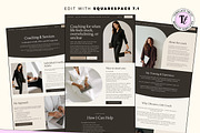 Simple Coaching Website Template, a Squarespace Template by Template Twist Shop (Thumbnail 2 of 9)