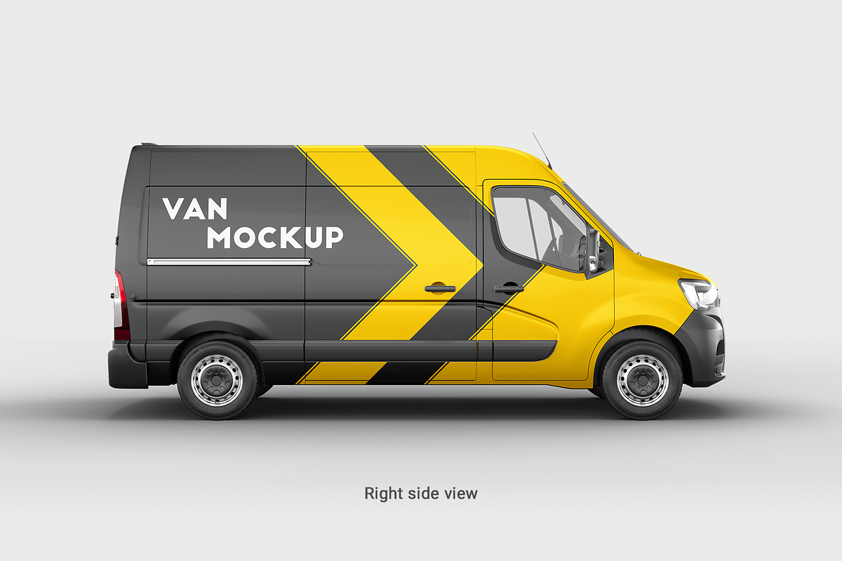 Van Mockup 11, an Advertising Mockup by Mockupix (Photo 4 of 9)