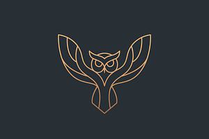 Owl Logo Template