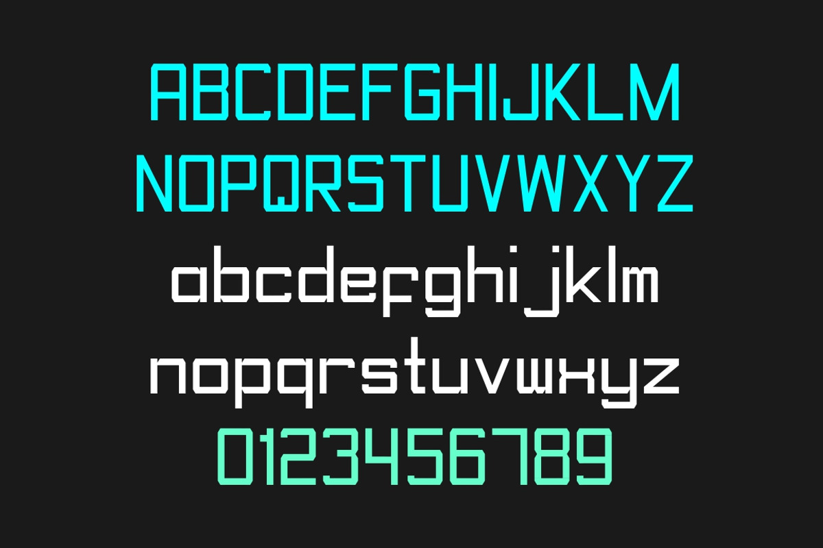 S1618 Display font, a Symbol Font by G7 (Photo 2 of 3)