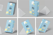 Cereals Box Mockup - Slim Size Box, a Packaging Mockup by megostudi0 (Thumbnail 1 of 7)