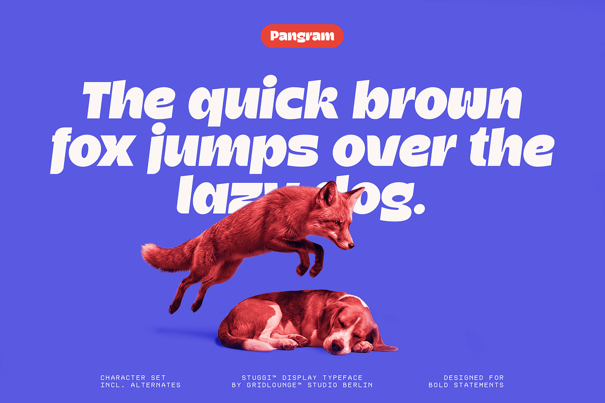 Stuggi — Regular & Italic, a Sans Serif Font by Gridlounge (Photo 4 of 12)