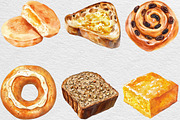 Breakfast Bread PNG, an Illustration by Black Bird Studio (Thumbnail 3 of 6)