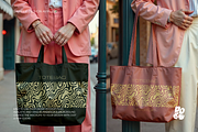Totebag Street Mockup Set - Vol 3, a Merchandise Mockup by DOBE Studio (Thumbnail 5 of 6)