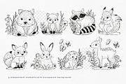 Forest glade.Patterrn & illustration, a Wallpaper Graphic by Tilling (Thumbnail 5 of 9)