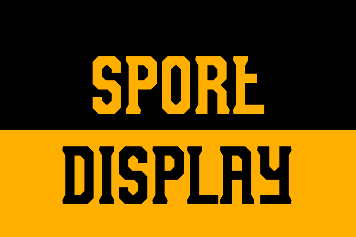 Hotspor - Sport Racing Font, a Sans Serif Font by Iqsiart Studio (Photo 4 of 9)