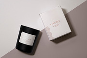 Minimalist Candle & Box - 3 Mockups, a Packaging Mockup by Studio Lanterne (Thumbnail 6 of 7)