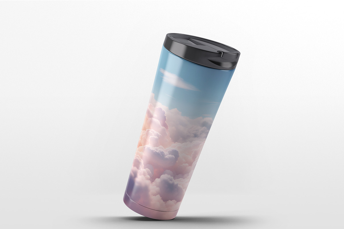 #008 Pink Clouds Sky Collection, a Decorative Illustration by amoncreate (Photo 8 of 15)