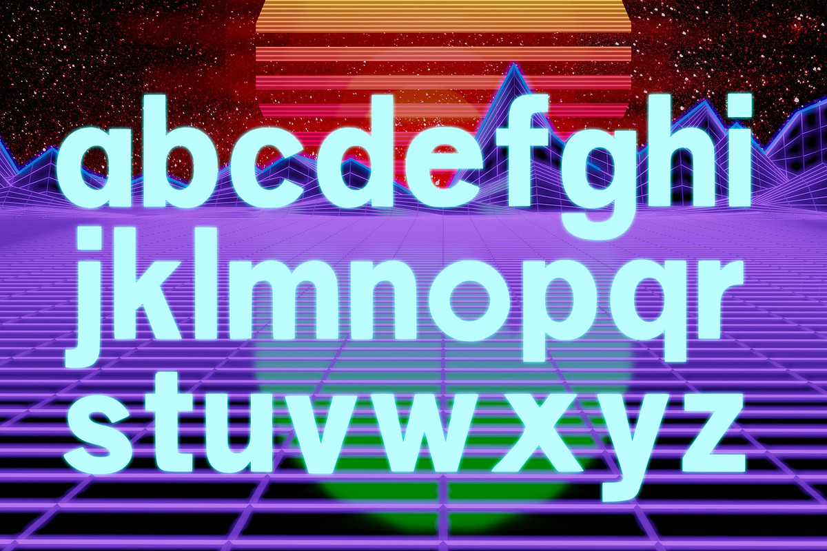 CONTROL - A Futuristic Typeface preview 4