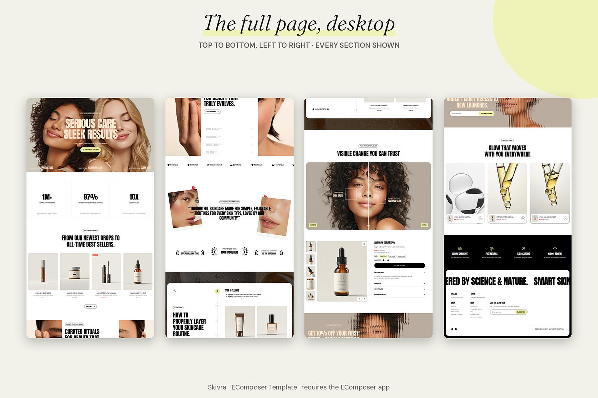 Skivra - Shopify EComposer Template, a Shopify Template by Boost Convert (Photo 9 of 11)