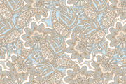 3 Floral paisley seamless wallpaper, a Wallpaper Graphic by antalogiya (Thumbnail 3 of 8)
