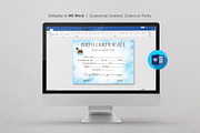 Puppy Birth Certificate, a Stationery Template by DesignDevisers (Thumbnail 9 of 10)
