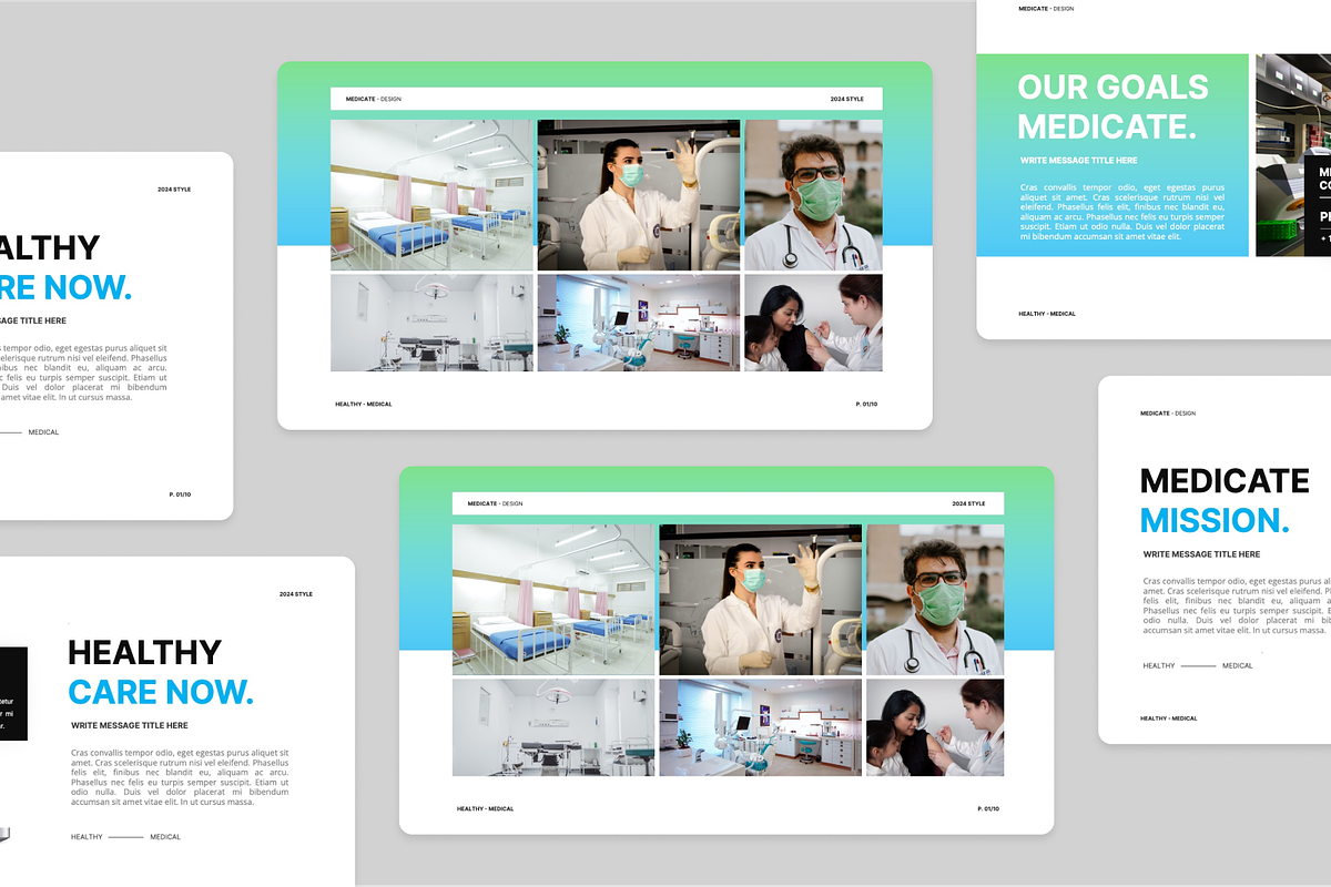 Medicate Medical Healthcare Keynote, a Presentation Template by Annora Studio (Photo 4 of 5)