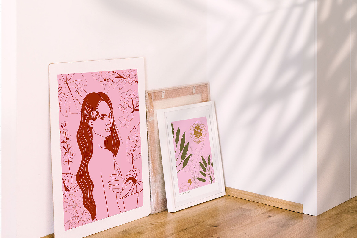 Poster Gallery Bundle, a Decorative Illustration by Mio Buono (Photo 15 of 82)