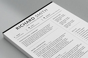Resume Template, a Resume Template by DesignDevisers (Thumbnail 6 of 10)