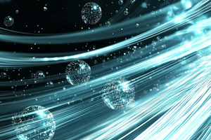 Abstract swirling light background w, a Photo by Dvoevnore photos