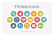 Circle Icons: Fitness, an Icon by Scott Dunlap (Thumbnail 1 of 2)