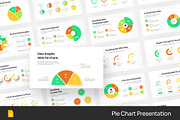 Pie Chart Infographic GSlides,PPoint, a Presentation Template by Fit-tee (Thumbnail 1 of 2)