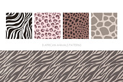 African animals patterns, a Background Graphic by AnnieArt (Thumbnail 3 of 6)