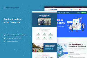 TNC MedFlow - Medical HTML Template, a HTML Template by TNCFlow