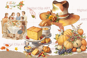 Thanksgiving's Day Clip Art