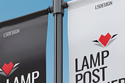 Lamp Post Banner Mock-Up, an Advertising Mockup by DesignRushMarket (Thumbnail 3 of 5)
