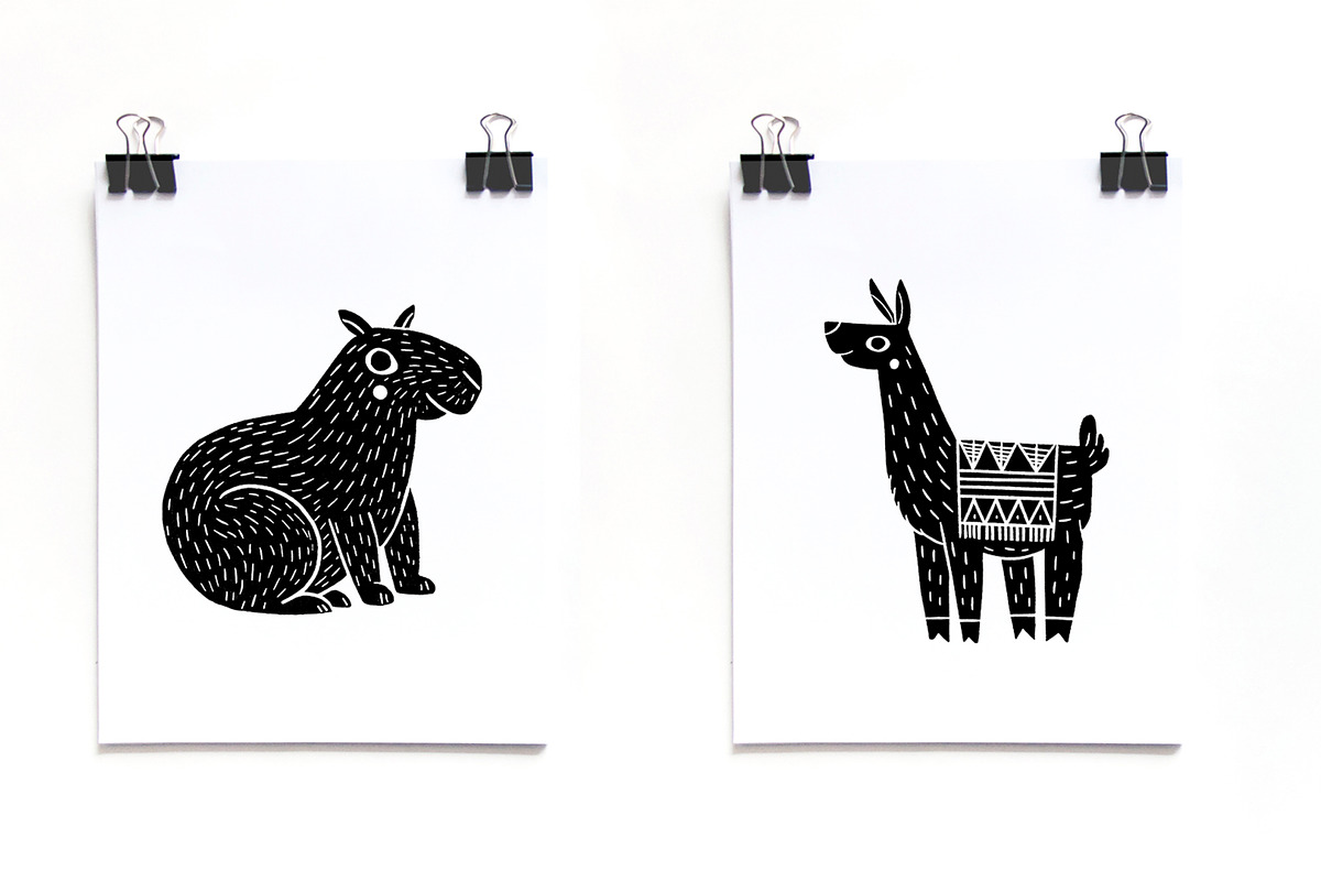Cute animals pt 7, an Animal Illustration by Mii Lab (Photo 3 of 8)